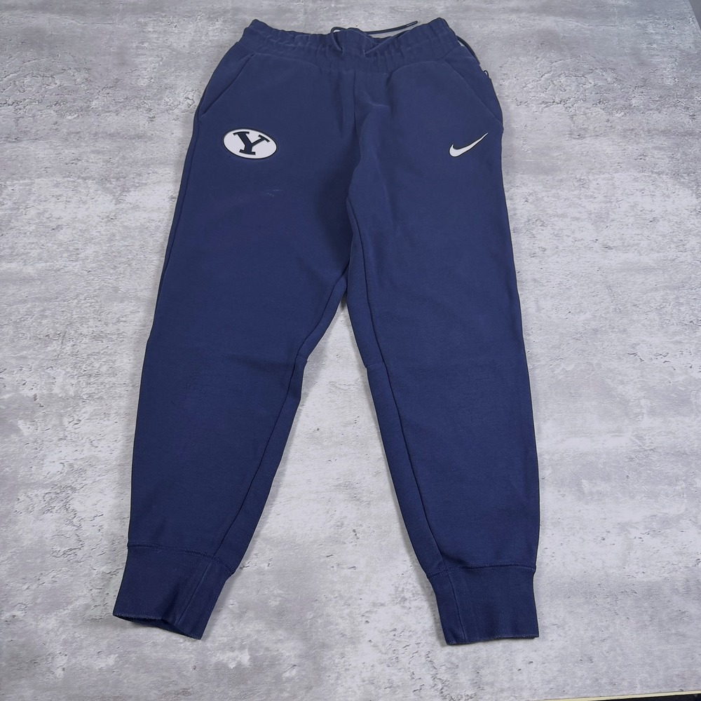 Nike BYU Cougars Jogger Sweatpants Navy Blue Size S Gorpcore